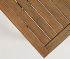Table haute 130cm bois massif int/ext PALPATINE