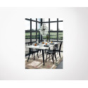 Table à manger rectangulaire 160cm bois massif DRESDO - Nordal