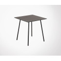 Table carré 75x75cm polyciment peint BAHOS