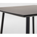Table carré 75x75cm polyciment peint BAHOS