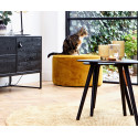 Tables gigognes bois noir style scandinave NILA