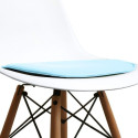 Galette chaise Eames - simili cuir