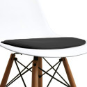 Galette chaise Eames - simili cuir