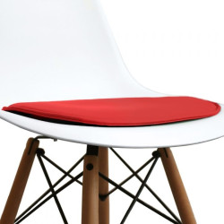 Galette chaise Eames - simili cuir