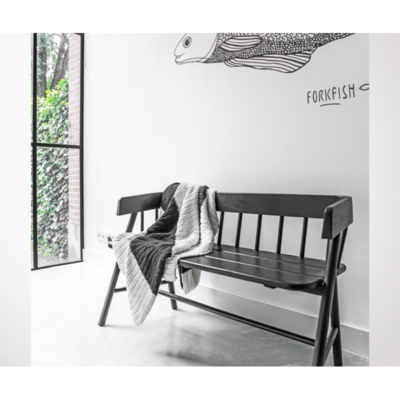 Banc design teck massif JARDO - HK Living
