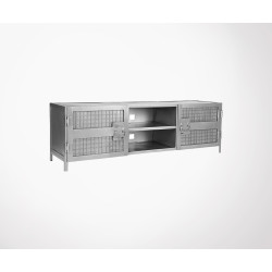 Meuble TV en metal style industriel LUMINE - Label 51