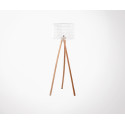 Lampadaire en bois et coton KARL - Label 51