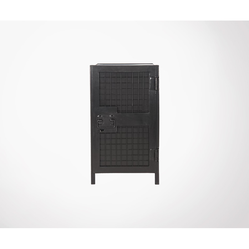 Buffet bas une porte style industriel en metal LUMINE - Label 51