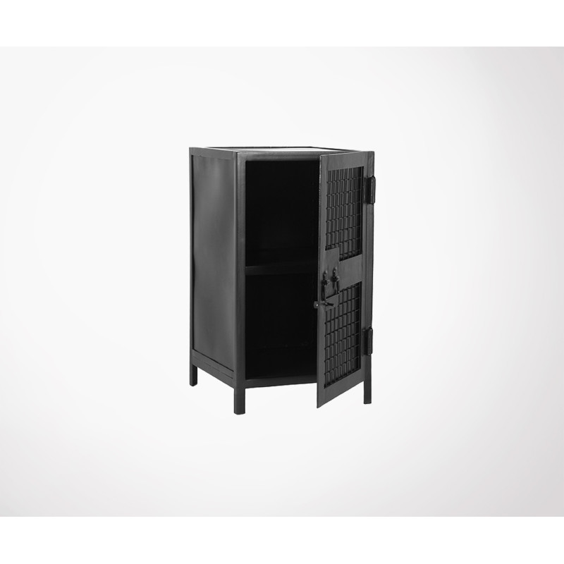 Buffet bas une porte style industriel en metal LUMINE - Label 51