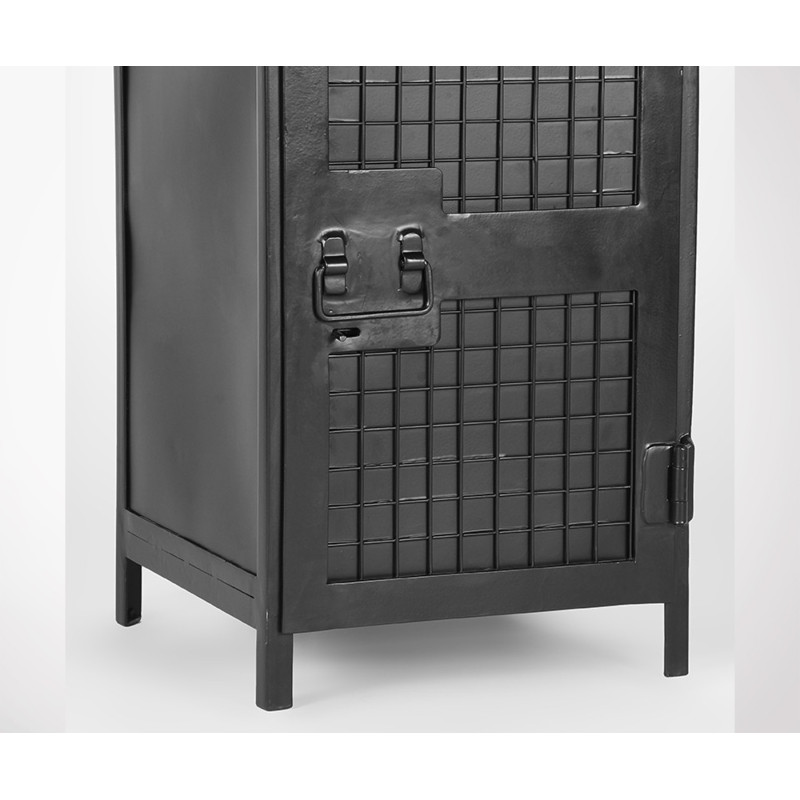 Buffet bas une porte style industriel en metal LUMINE - Label 51