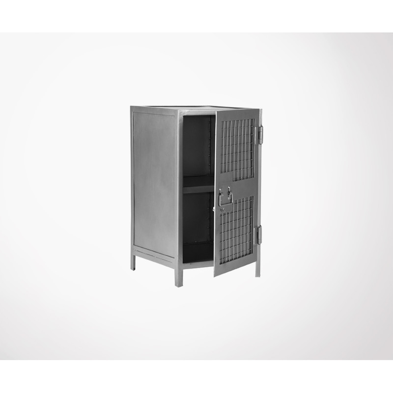 Buffet bas une porte style industriel en metal LUMINE - Label 51