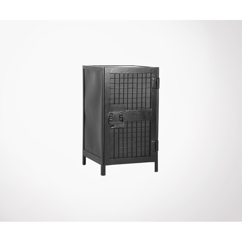 Buffet bas une porte style industriel en metal LUMINE - Label 51