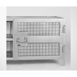 Meuble TV en metal style industriel LUMINE - Label 51