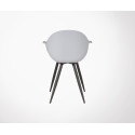 Chaise de salle a manger design pieds metal POZETTE - Label 51