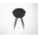 Chaise de salle a manger design pieds metal POZETTE - Label 51