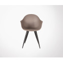 Chaise de salle a manger design pieds metal POZETTE - Label 51