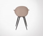Chaise de salle a manger design pieds metal POZETTE - Label 51