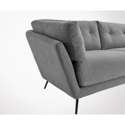 Canapé design en tissu 195cm NURMENA