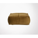 Pouf velours 60x60cm style rétro HONEY - BePureHome