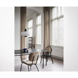Chaise rétro bois et cannage PAYA - HK Living