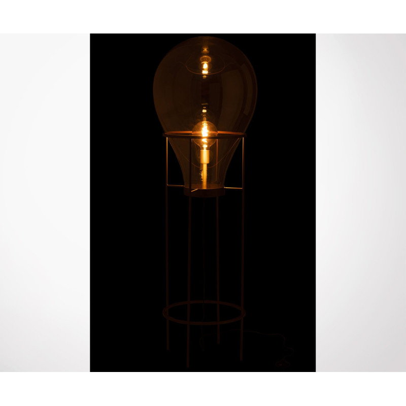 Lampadaire moderne verre et métal BALLOONS