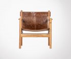 Fauteuil cuir rétro SPENCER - BePureHome