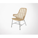 Chaise rotin outdoor LARRY - bloomingville