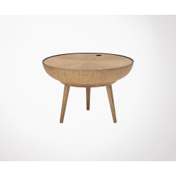 Table basse ronde chêne 60cm LEXI