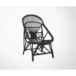 Chaise lounge cannage JOLINE