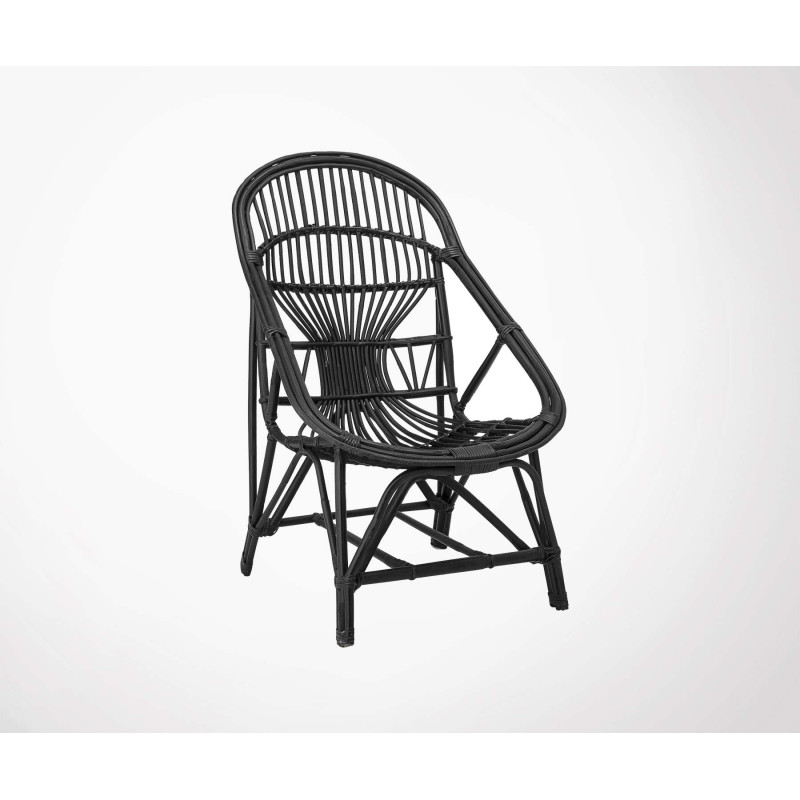 Chaise lounge cannage JOLINE - Bloomingville