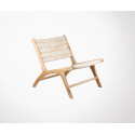 Chaise lounge teck massif ABOCOLO - HK Living