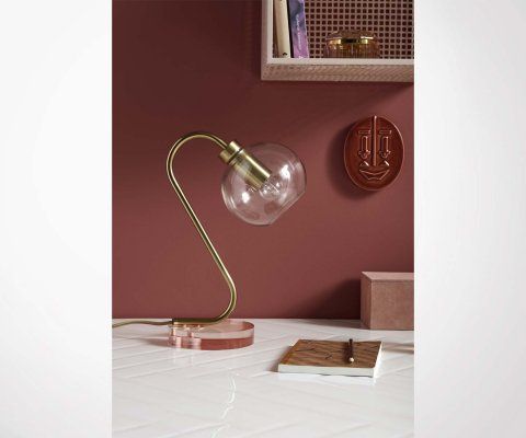 Lampe de table design style art déco CANDY
