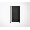 Armoire à linge 180x100cm bois massif fsc MADAM - Woood