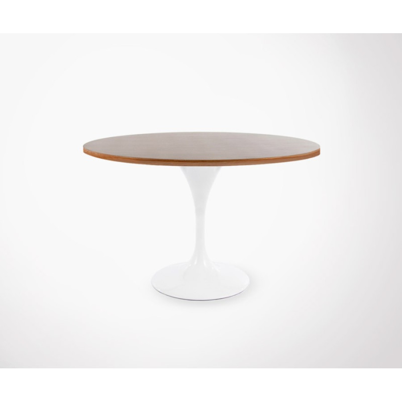 Table FLOWER noyer - 120cm