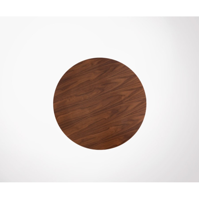 Table FLOWER noyer - 120cm