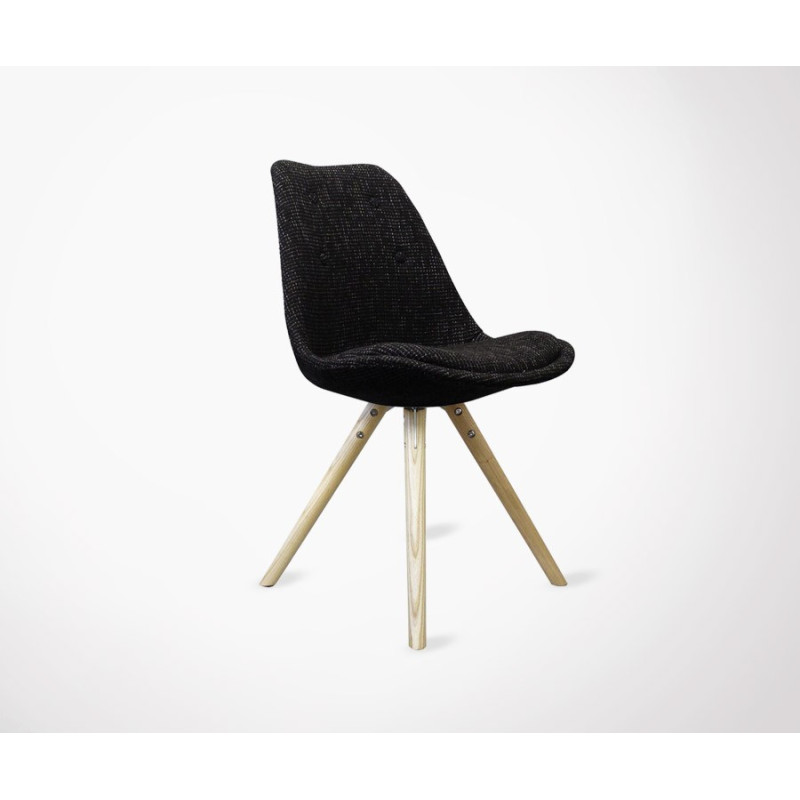 Chaise design CHARLIE - rembourrée