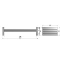 Cadre de lit enfant 90x200cm bois massif STAVROS - Woood DHK - 18