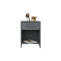 Table de chevet pin tiroir et niche RHAMANTUS - Woood DHK - 8