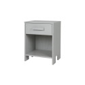 Table de chevet pin tiroir et niche RHAMANTUS - Woood DHK - 11
