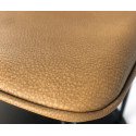 Lot 2 chaises design simili cuir HARONA