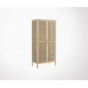 Grande armoire naturelle cannage BAYA - Bloomingville