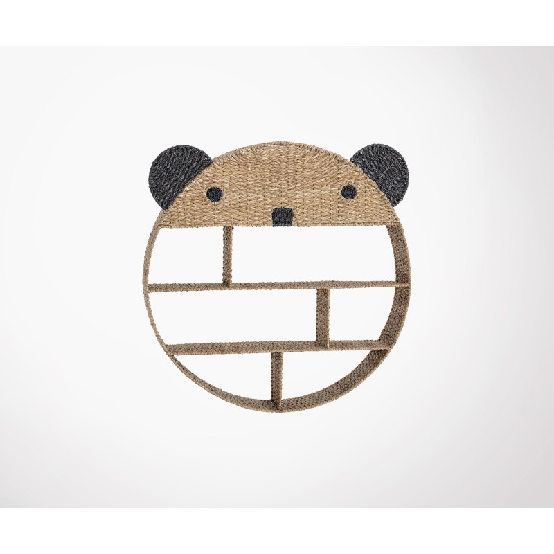 Etagère murale enfant panda CHOUPI - Bloomingville
