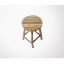 Lot de 2 tabourets bambou style bohème KOMI - Bloomingville