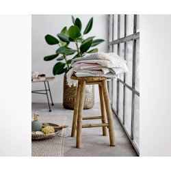 Lot de 2 tabourets bambou style bohème KOMI - Bloomingville