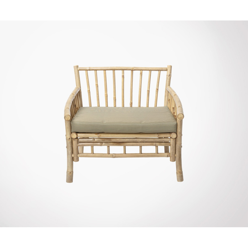 Fauteuil bambou outdoor SOLAL - Bloomingville