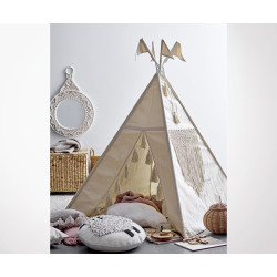Tipi pour enfant en tissu TOBBY - Bloomingville