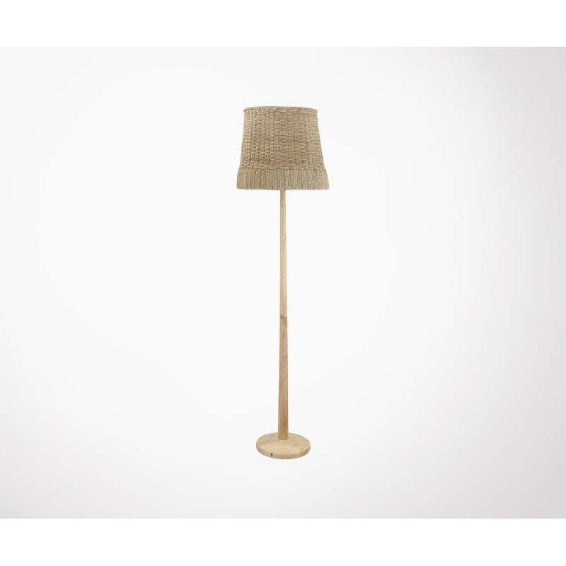 Lampe à poser rotin style bohème YARA - Bloomingville