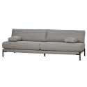Canapé 3 places moderne tissu LENA
