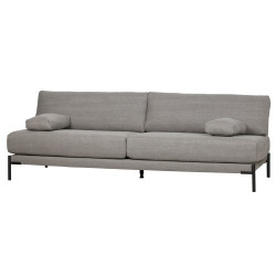 Canapé 3 places moderne tissu LENA