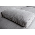 Canapé 3 places moderne tissu LENA